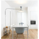 lampe murale conique fixée blanc gris moderne chambre coucher.pivotanteintérieur
