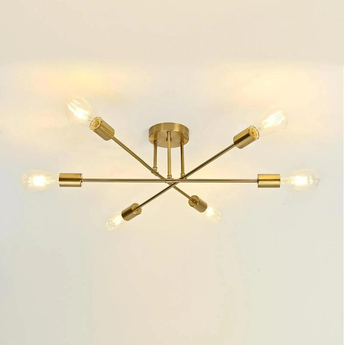 lampe suspension led chrome doré noir moderne ampoules vintage éclairage quotidien monté surface cuisine
