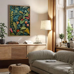 affiches modernes végétales motifs floraux sans cadre toile impression maison salon chambre