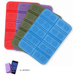 tapis sol pliable mousse waterproof rouge violet vert olive moderne