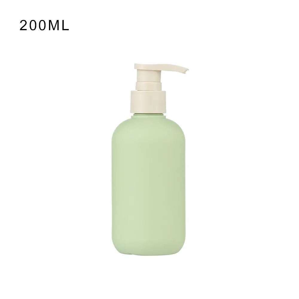 flacon lotion vert clair moderne pompe 200ml 250ml 300ml 400ml 500ml