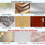 support mural transparent balais couteaux adhésif moderne pratique clips outils maison salle bains