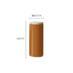 support décoratif moderne marbre doré bleu orange marron beige rayures verticales hauteur 60cm 80cm