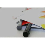 tuyaux pliables noir gris clair moderne décoration murale art mural rectangle plastique