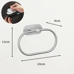 accessoire salle bain adhésif noir moderne porte rouleau papier toilette napkin holder suspension serviettes