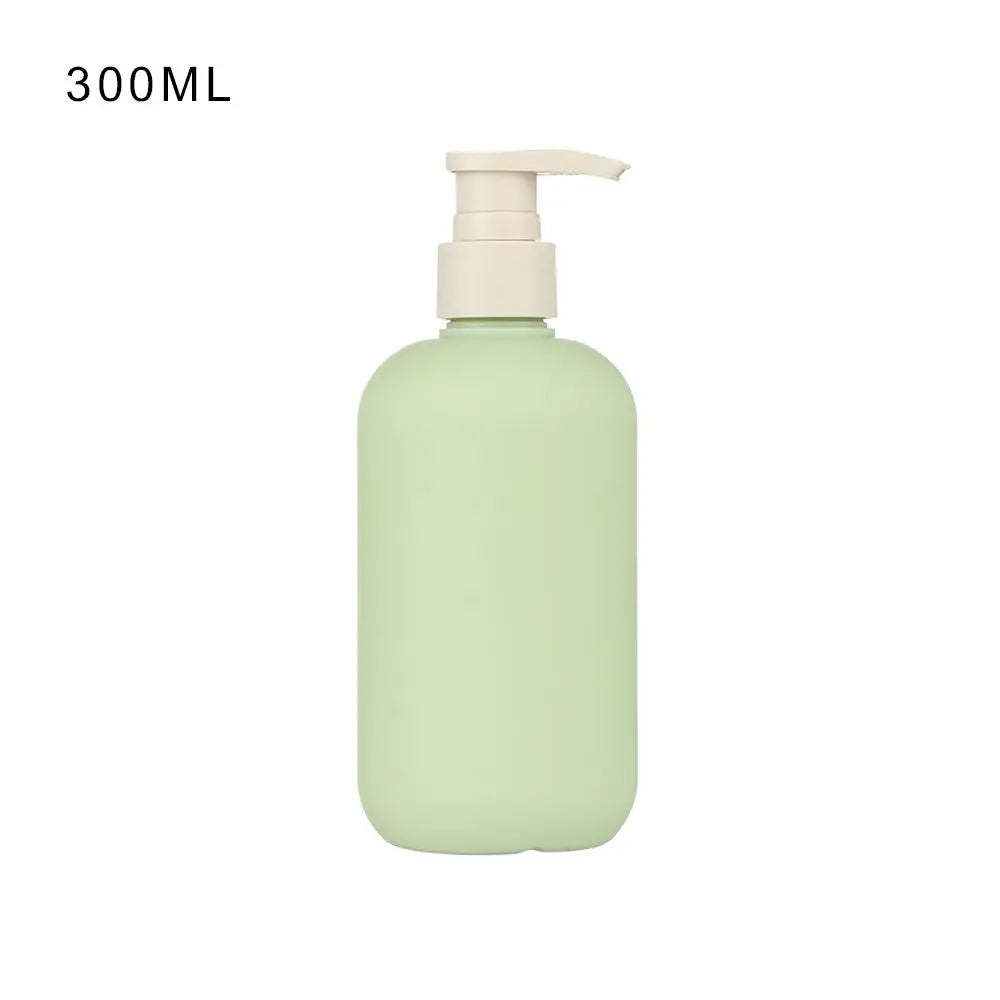 flacon lotion vert clair moderne pompe 200ml 250ml 300ml 400ml 500ml