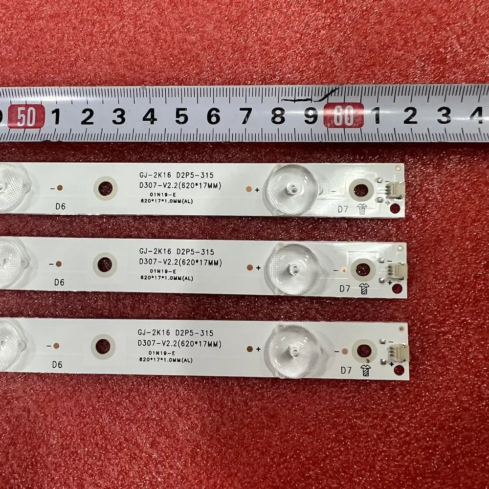 bande lumineuse led blanc moderne 620*17mm certification rohs ul cem gs lvd