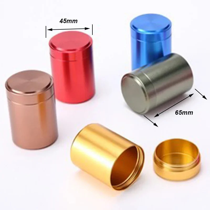boîte thé or argent moderne minimaliste 70ml métallique brillante portablescrição