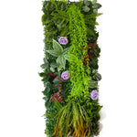plantes artificielles murales vertes feuilles diverses moderne extérieur accrochables branches fleurs