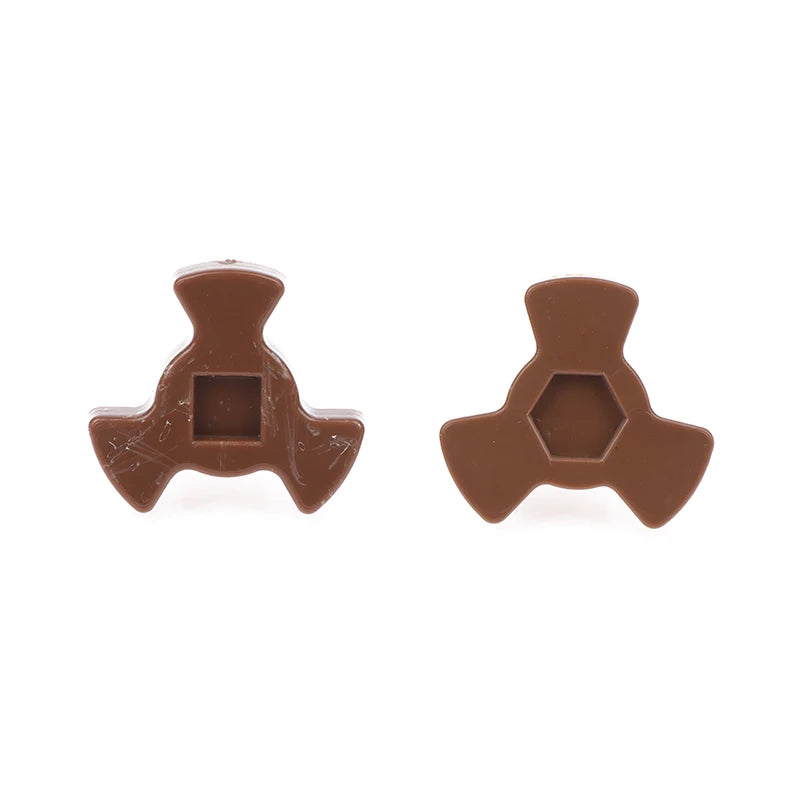 support tige marron plat lisse four micro onde universel tournant guide rouleaux
