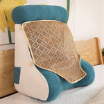 coussin soutien ergonomique moderne lavable vert rose gris bleu jaune pp coton polyester