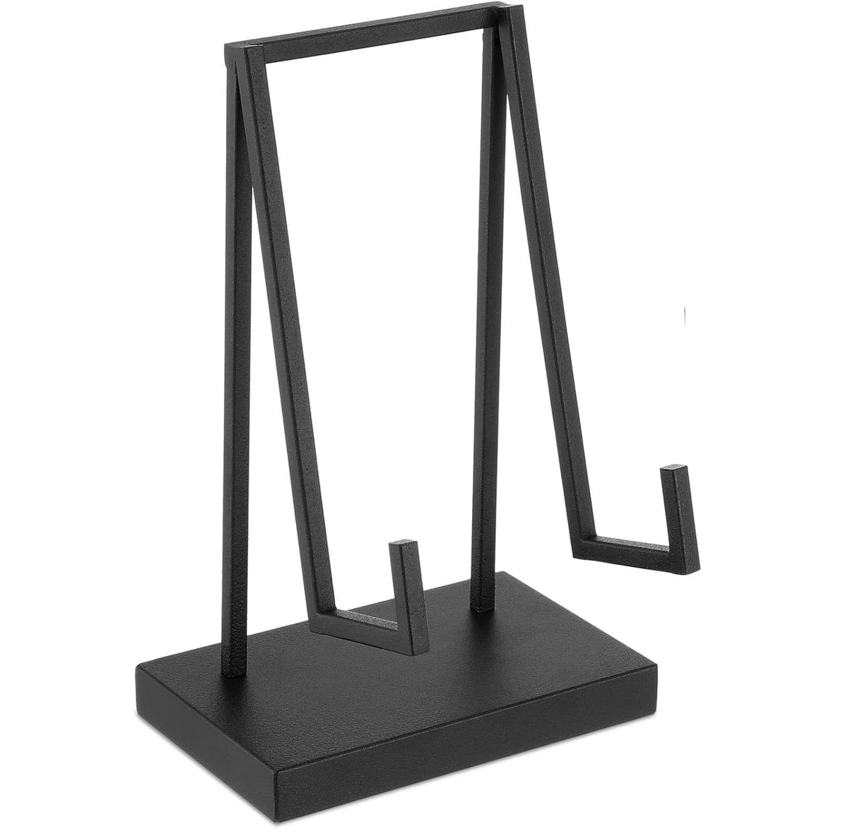 support métal noir modernes livres cadres photo assiettes bohèmes intérieur