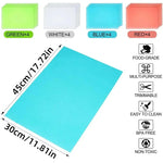 tapis protection placards tiroirs vert blanc bleu rouge texture micro perforée moderne adhésif