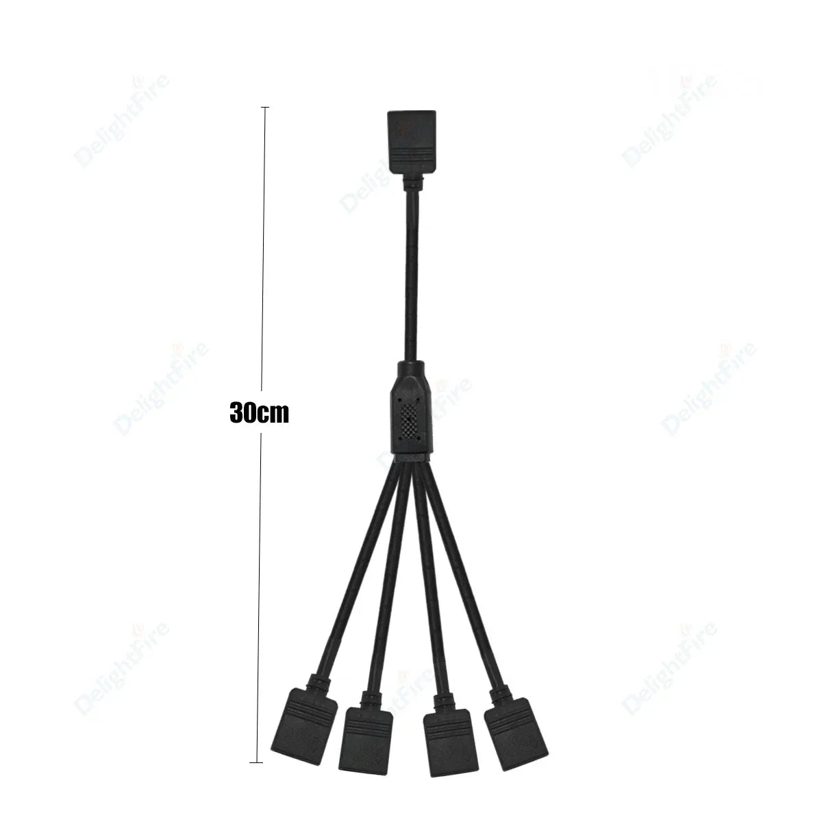 câble extension rgb led prise femelle broches blanc flexible moderne