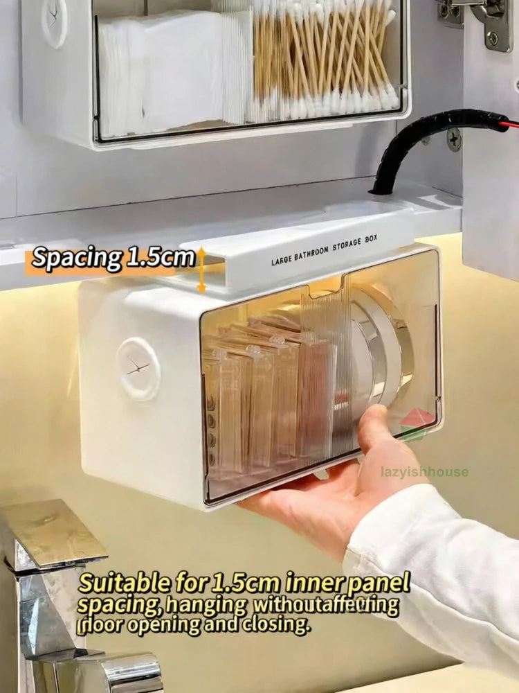 boîtes rangement transparentes blancs moderne coton tiges maquillage pochettes pinceaux ustensiles cuisine imperméables abs