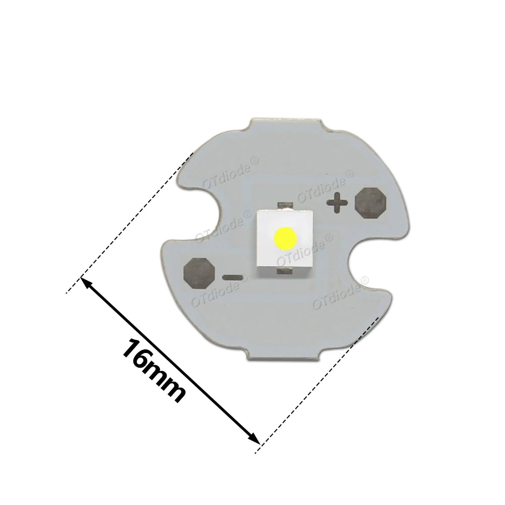 LED chip blanc haute puissance 3W 5W 16mm 20mm PCB moderne