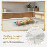 support biscuits transparent moderne empilable durable sans motif shape shape