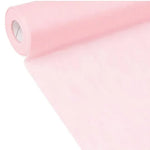 nappes table jetables tissu non tissé rose blanc bleu clair texturé mariage fête banquet