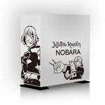 autocollants graphiques anime gojo yuji blanc noir décoration boîte rangement modernes stickers opaques