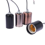 support ampoule led vis céramique noir doré cuivre argenté moderne facile
