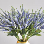 bouquet artificiel violet blanc jaune rose moderne intérieur décoration maison anniversaire mariage