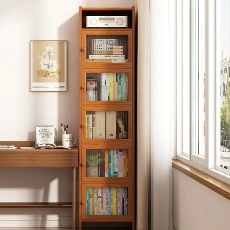 bibliothèque bois moderne 97cm haute 32cm large 43cm profonde livres rangement salon chambre pieds