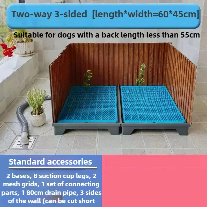 bac urine chien vert noir drainage moderne pompe vidange