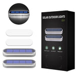 éclairage solaire escaliers terrasse 30 led blanc bleu ip68 adhésifextérieur moderne auto allumage 60249lm