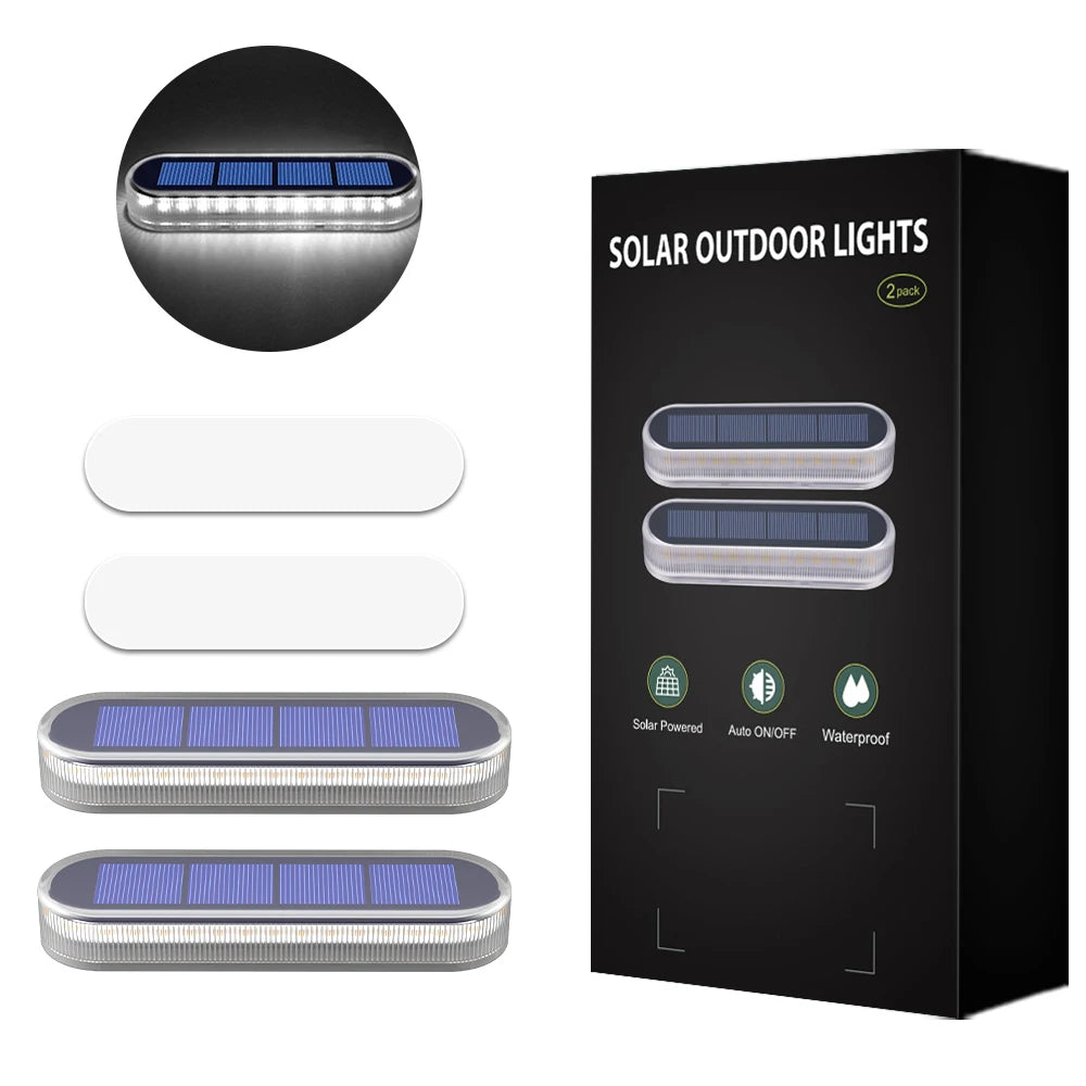 éclairage solaire escaliers terrasse 30 led blanc bleu ip68 adhésifextérieur moderne auto allumage 60249lm