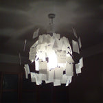 Lampe papier Zettel à monter soi-même
