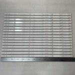 bandes led argentées modernes certifiées ul rohs cem 600mm flux lumineux continu aluminium led