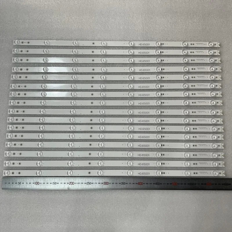 bandes led argentées modernes certifiées ul rohs cem 600mm flux lumineux continu aluminium led