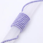 corde torsadée polyester 5mm décoration artisanale textile maison bricolage moderne