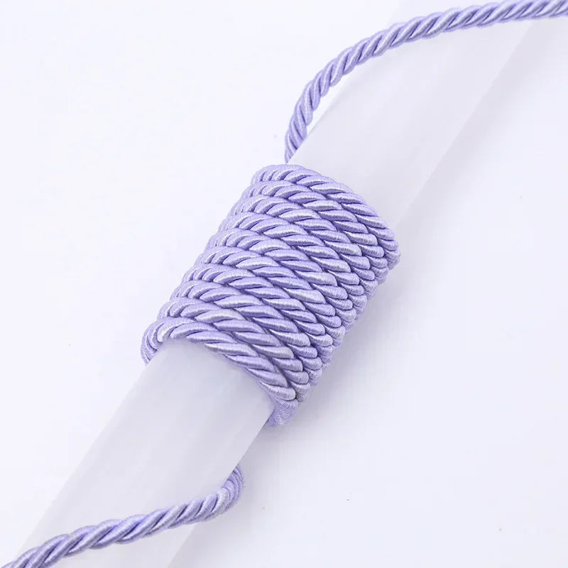 corde torsadée polyester 5mm décoration artisanale textile maison bricolage moderne