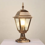 Lampe jardin classique or noir transparent extérieure chambre entrée étude salle bain led fixée
