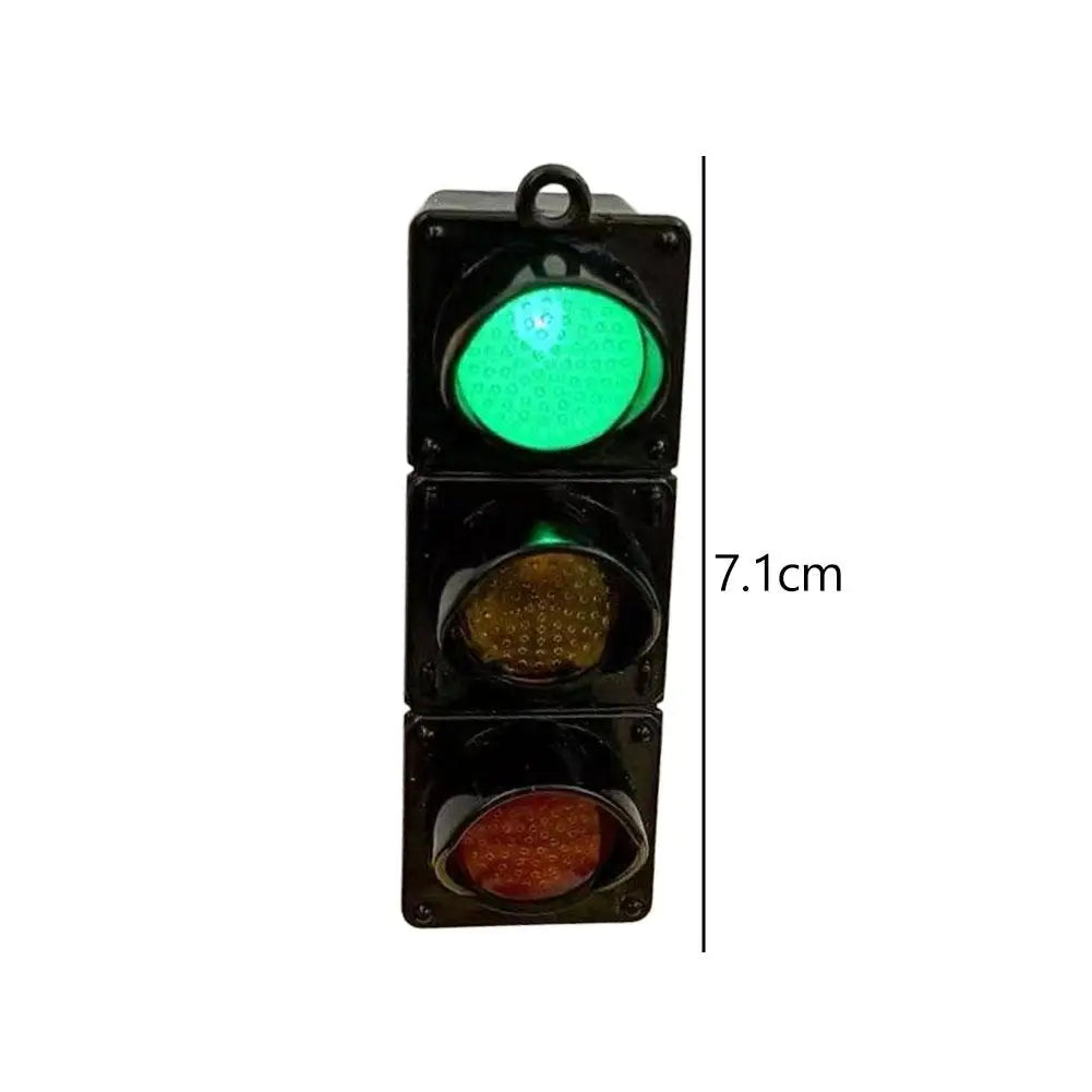 miniatures feu circulation aimantées noir vert rouge modernes réaliste decoration maison autocollants