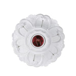 supports lampe blanc plissé moderne E26 E27 certification ROHS UL LVD CEM ABS