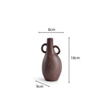 vase moderne céramique beige marron texture naturelle minimaliste décoration maison