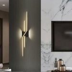 lampe murale led moderne noire dorée blanche réglable intensité minimaliste
