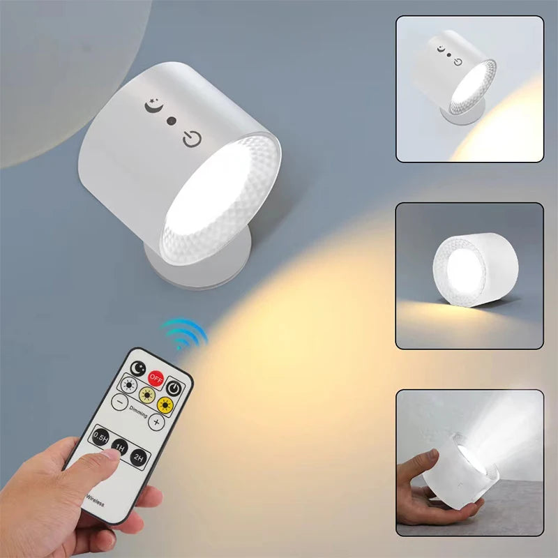 lampe table moderne blanc aimant télécommande recharge usb flux lumineux 60 249 led sans