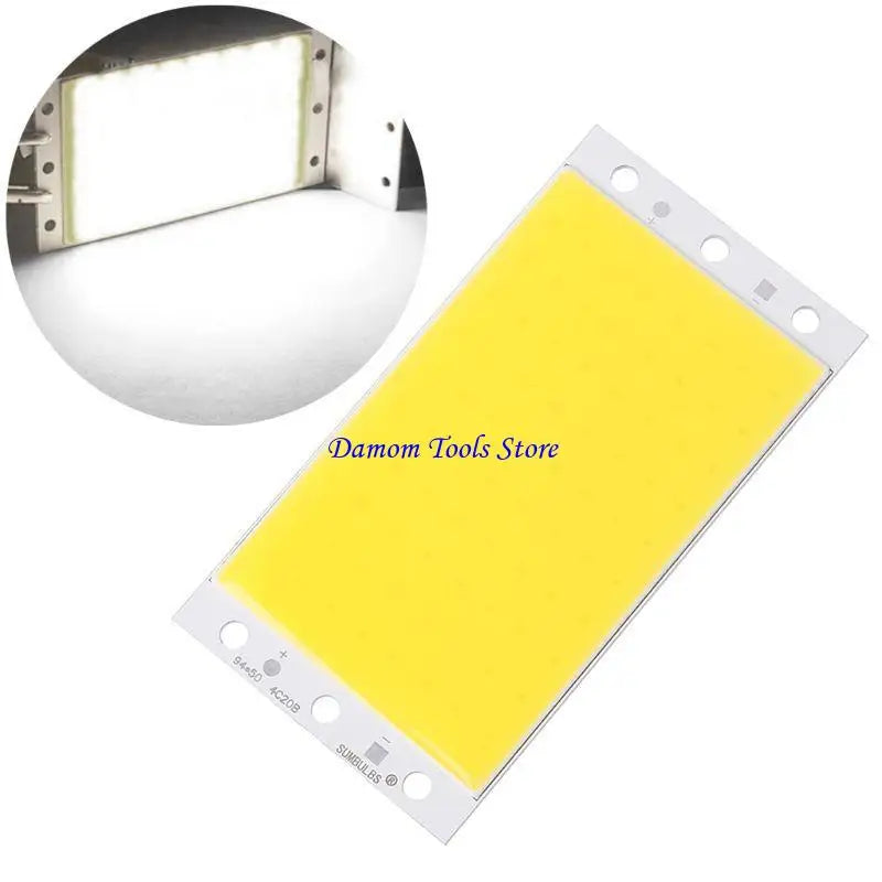 plaque led jaune gris moderne 94x50mm 12v lumineuse haute qualité