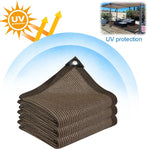 toile protection solaire marron clair maille fine métalliques 2m 3m 3m 4m opaques moderne