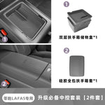 boîte rangement accoudoir voiture gris anti dérapante moderne trois niveaux