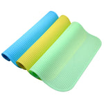 tapis antidérapant toilettage animaux couleur bleue verte jaune strié givré professionnel utilitaire