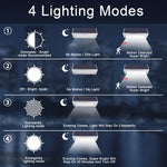 Lampe solaire radar sécurité