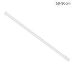 tiges rideau ajustables blancs modernes respectueux environnement 18 90cm pack
