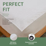 drap housse blanc rayures fines vertical moderne lit adulte 153x203cm 180x213cm 193x203cm 60x265cm 68x132cm