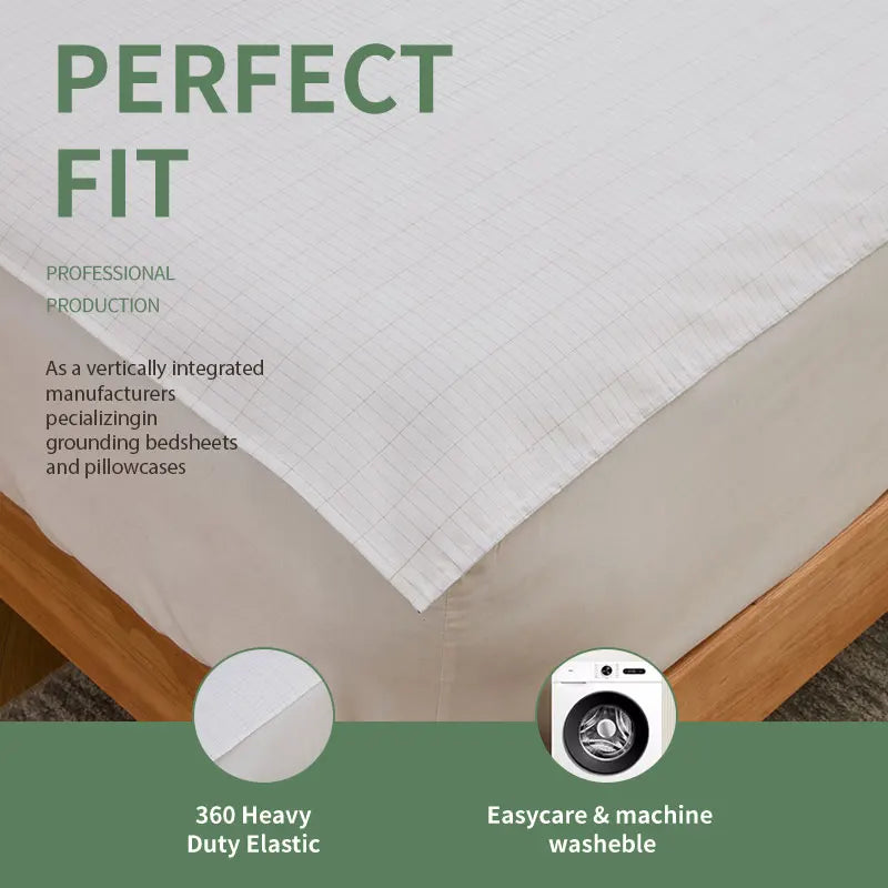 drap housse blanc rayures fines vertical moderne lit adulte 153x203cm 180x213cm 193x203cm 60x265cm 68x132cm