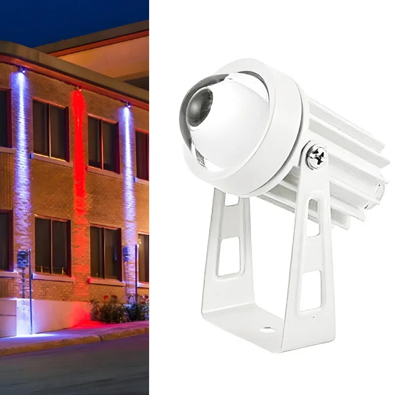 projecteur led moderne 9w blanc opacité extérieur intérieur vde ul rohs