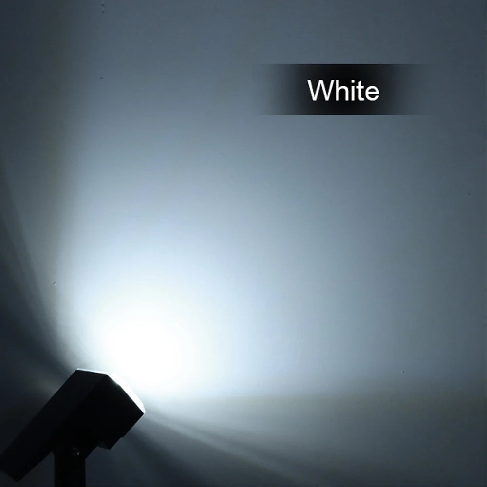 lumière solaire jardin contemporaine noir mat projecteur fixe tringle batterie led éclairage extérieur moderne